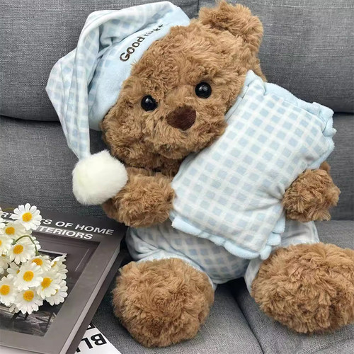 玩偶可爱睡衣小熊公仔娃娃毛绒玩具女生睡觉抱枕情侣送生日礼物