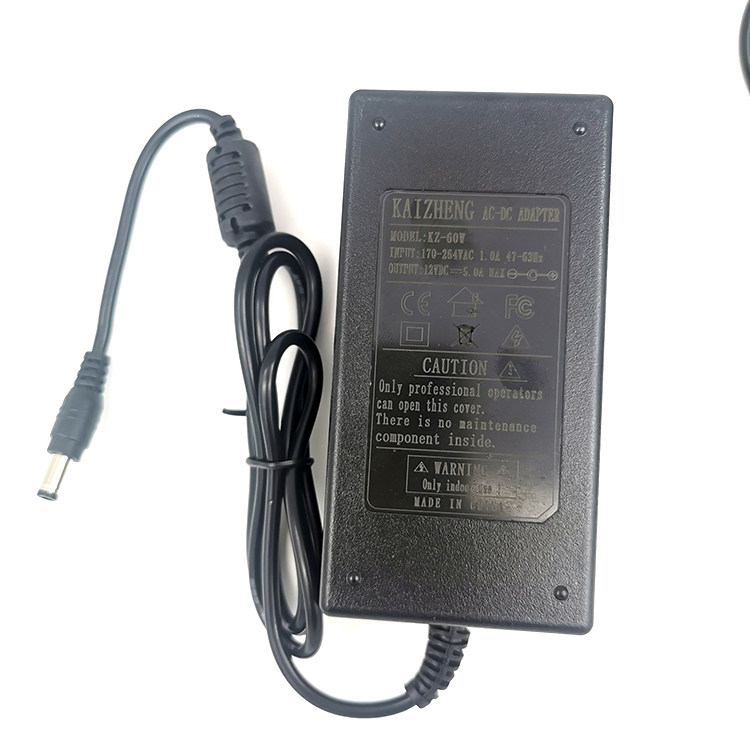 KZ-60W电源适配器LED显示器监控路由器打印机机顶盒通用足安12V5A