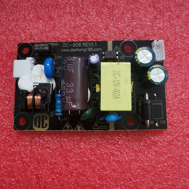 得昌DC-906REV1.1液晶显示屏电视内置12V2.5A电源板模块