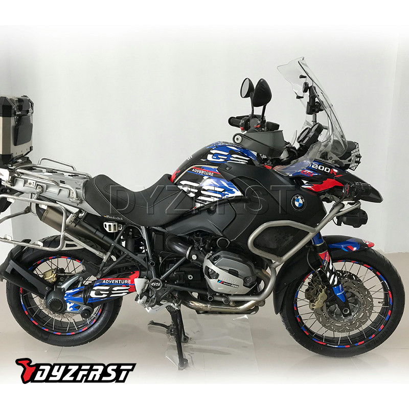 摩托车油鸟r1200gsadv保护贴贴纸贴膜防水防晒全车拉花14年前