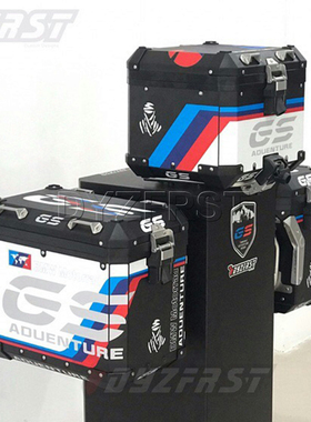 摩托车R1250ADVR1200GS萝卜铝合金三箱贴纸原厂反光尾箱贴画