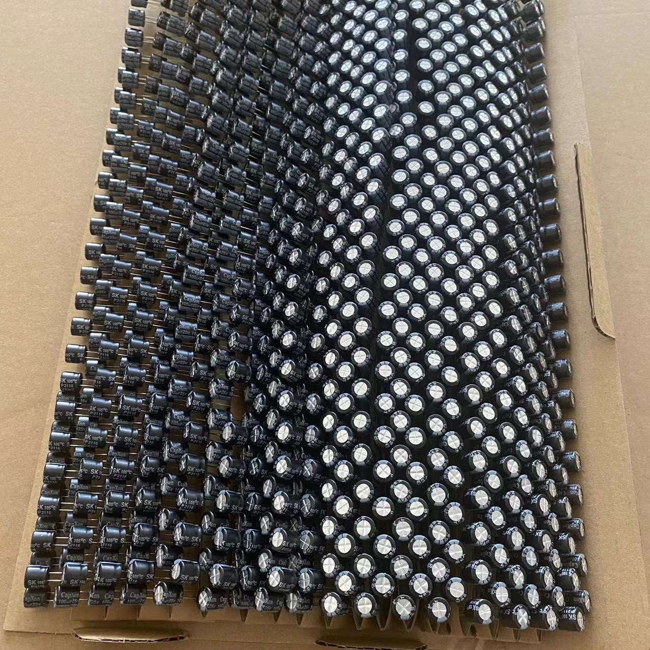 Capxon 高温高频低阻SK/100μ  M25V0807/Y2.5/CAP 800颗/盘