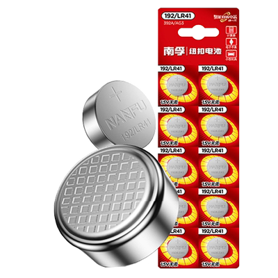 发光耳勺纽扣电池南孚LR41