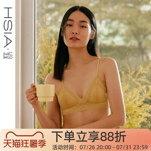 法式风薄款全蕾丝性感文胸三角杯