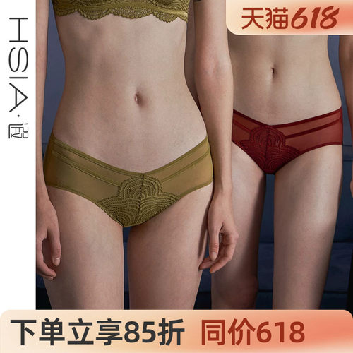 遐舒适纯棉裆底薄款内裤