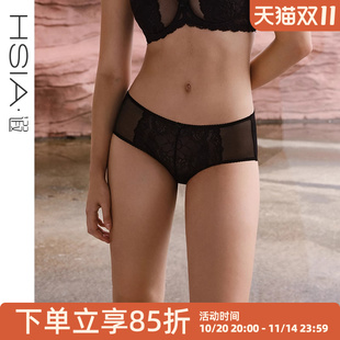 女纯棉裆中腰性感超薄速干大码 遐蕾丝内裤 平角裤 倾城之恋小裤