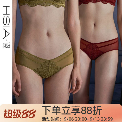 遐舒适纯棉裆底薄款内裤