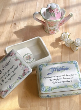 出口尾货复古创意珠宝首饰盒收纳