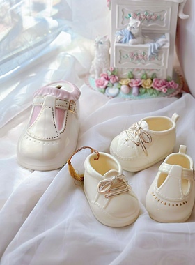 陶瓷可爱创意摆件粉色礼物