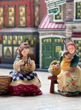 订单老货实心树脂人物场景周边