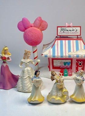 陶瓷美女野兽贝尔公主