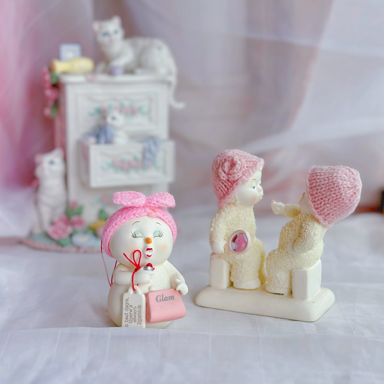 Department56陶瓷雪娃