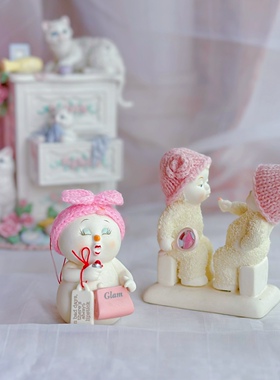 Department56陶瓷雪娃