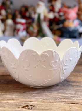 持续陶瓷花瓶饼干双面图案波纹