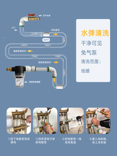 孟鑫工家电管道清洗一体机多功能空调地暖清洗机脉冲水管清洗设备