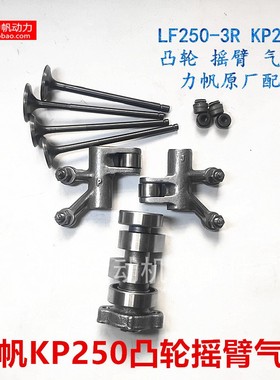 力帆摩托车配件KP250凸轮轴摇臂气门油封LF250-3R四气门原厂直销
