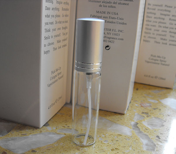 【赠送喷瓶】10ml喷瓶 玻璃瓶身 铝化拉丝喷头 购买15ml即送