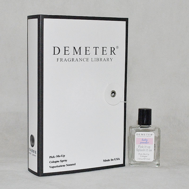 包邮 真品包真 宝贝爽身粉 demeter香水香味图书馆 15ml 男香女香
