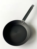 Vv Komaru's Japanese iron pan, a household non-stick pan with a flat bottom and small frying pan, is brand new for uncoated steaks thumbnail 4