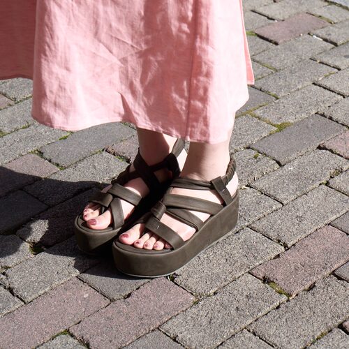 Cha 官方 | Cortana 25春夏 RYO PLATFORMS SANDALS 凉鞋