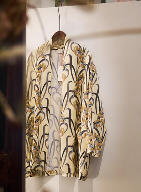 Cha 官方 | 19 Andrea's 47 24秋冬 MIRTA 印花真丝开衫外套