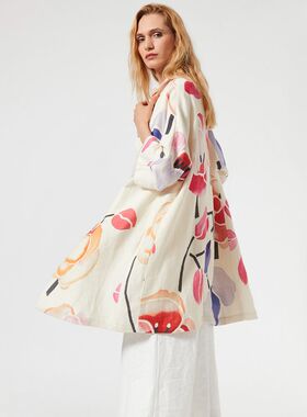 Cha 官方 | 19 Andrea's 47 24秋冬 POPPY COAT 亚麻真丝西装外套