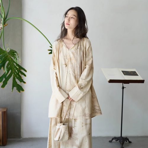 25SSMutedance真丝连衣裙套装