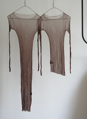 Cha推荐 惊喜打底 | Cortana 栗红色真丝内搭 贴身衣物 不 退 换