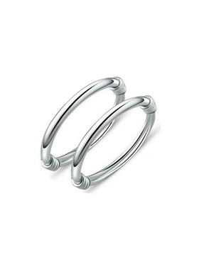 儿童光面小孩满月周岁推拉手镯