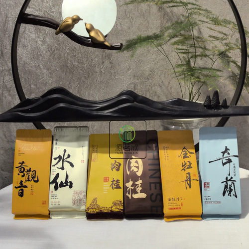 福建武夷高山岩茶花果香奇兰水仙金牡丹肉桂乌龙茶2025新茶品鉴装