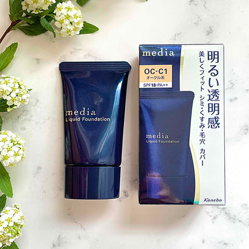 media媚点哑光粉底遮瑕霜