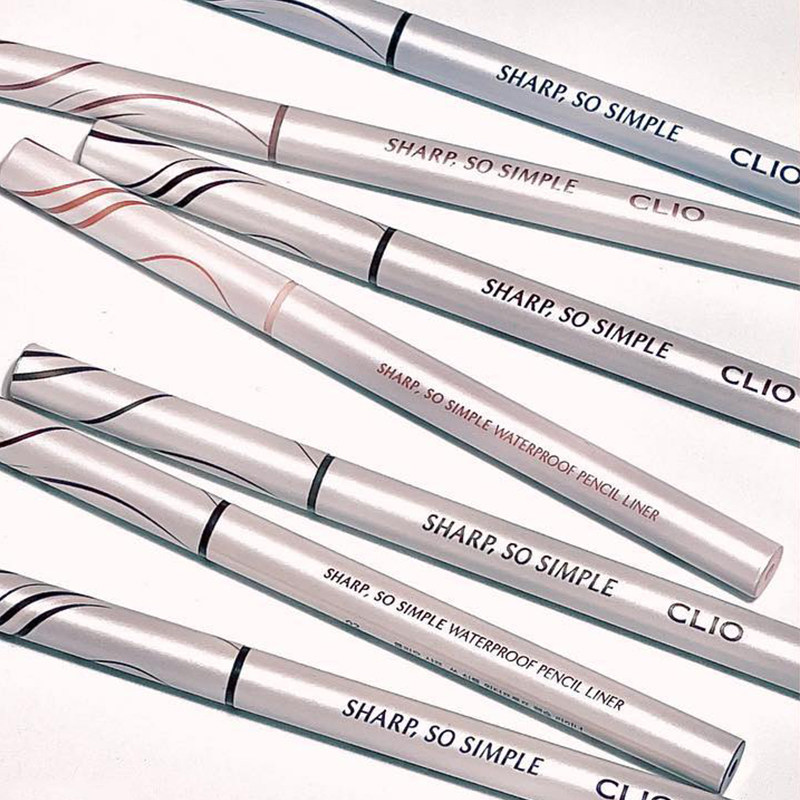 韩国CLIO珂莱欧眼线胶笔极细眼线笔不易晕染黑色棕色日常持久新手