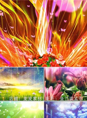 春天的芭蕾 配乐成品 led动态视频文艺汇演 舞蹈背景 视频素材