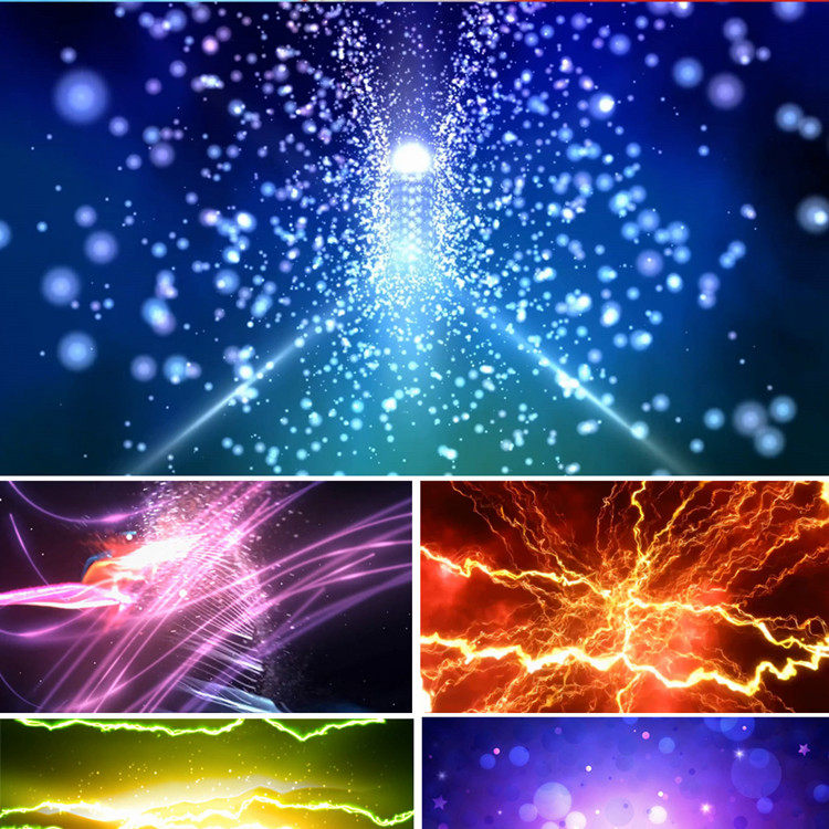 来吧干了这杯酒 配乐成品led大屏幕视频素材 唯美大气粒子星空