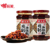 包邮 贵州特产苗姑娘精制油辣椒260g 2瓶拌饭酱油辣椒酱调味品调料