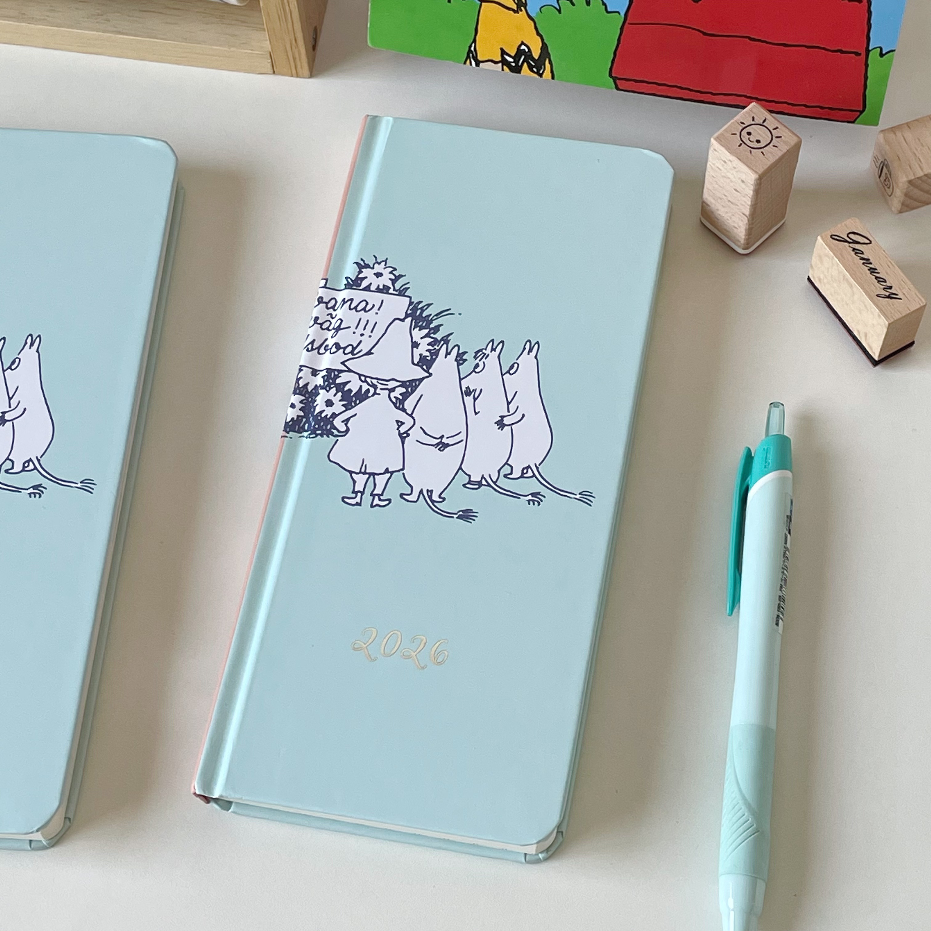 2026姆明计划手账日程本