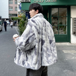 秋冬新款港风大码绣花毛绒内里加厚棉衣外套 MY188 P115 控168图片