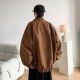 秋冬二开原创内景港风大码绣花皮衣皮夹克外套男J872P88控138，男装夹克，电商A029