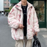 秋冬新款港风大码绣花毛绒内里加厚棉衣外套MY188P115控168，男装棉衣，电商A029