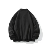 纯色原创大码日系白底平铺宽松棒球服夹克港风J836P78控108，男装夹克，电商A029