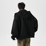 二开秋冬日系无影墙纯色大码宽松卫衣时尚外套男V911P68控98，女装短外套，电商A029