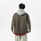 秋冬无影墙港风大码绣花拼接夹克外套棒球服男J863P88控138，男装夹克，电商A029