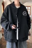 2026秋冬新款原创大码宽松港风棒球服夹克外套男J836P78控108，男装夹克，电商A029