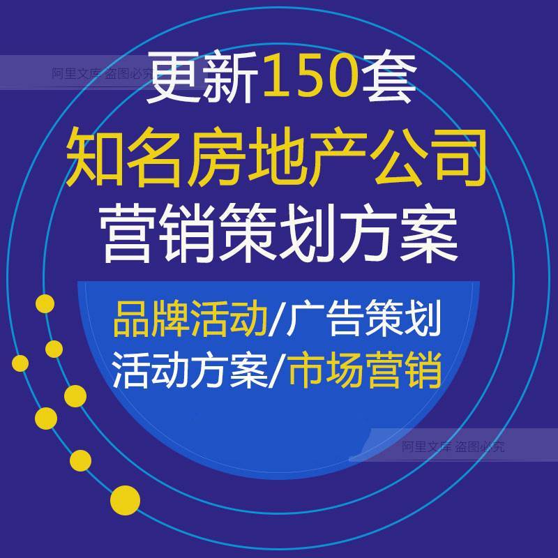 知名房地产公司项目活动策划方案和营销策略销售案场管理与服务