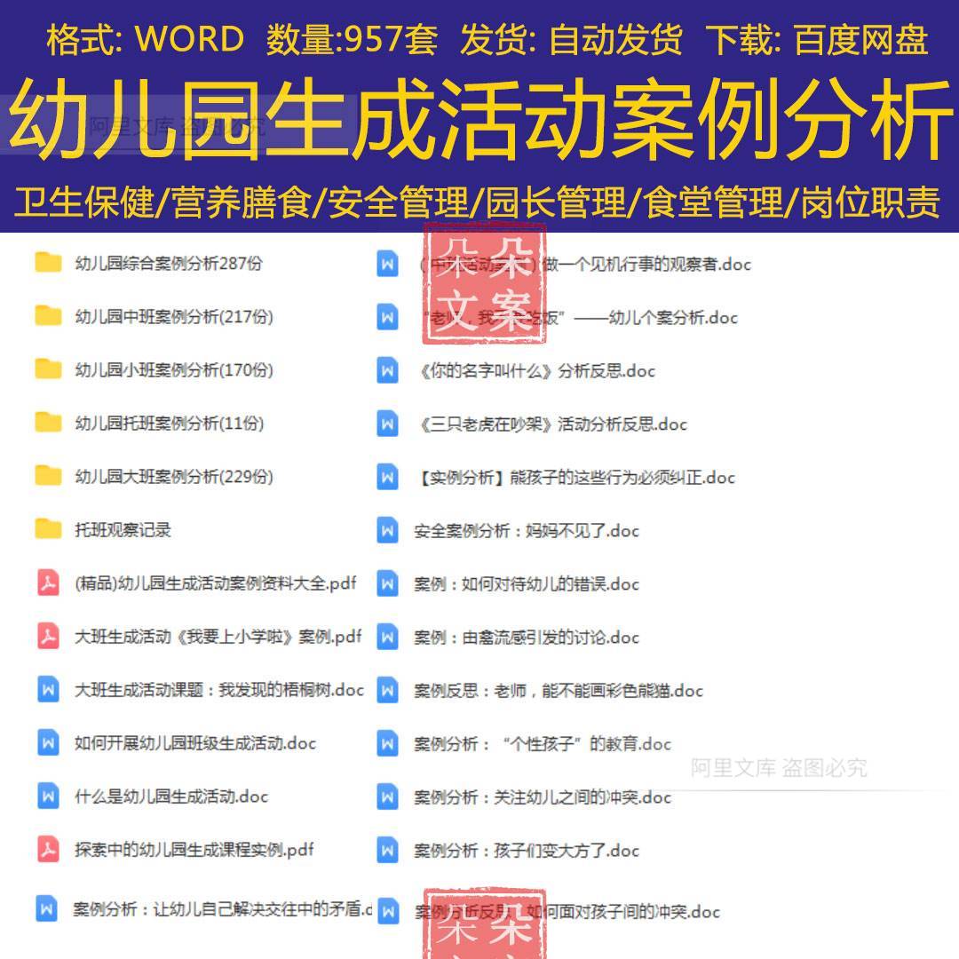 幼儿园生成活动案例分析大中小班户外健康科学社会数学活动案例评