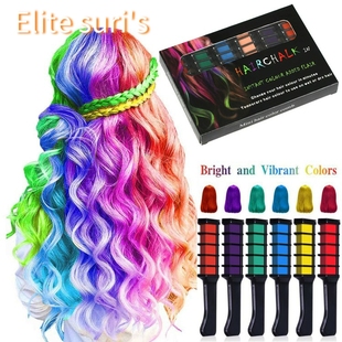 6/10pcs Hair Mascara New Design Crayons for Hair Color Chalk