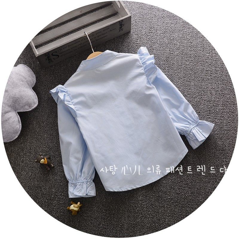 Chemise fille à manche longue - Ref 2088432 Image 4