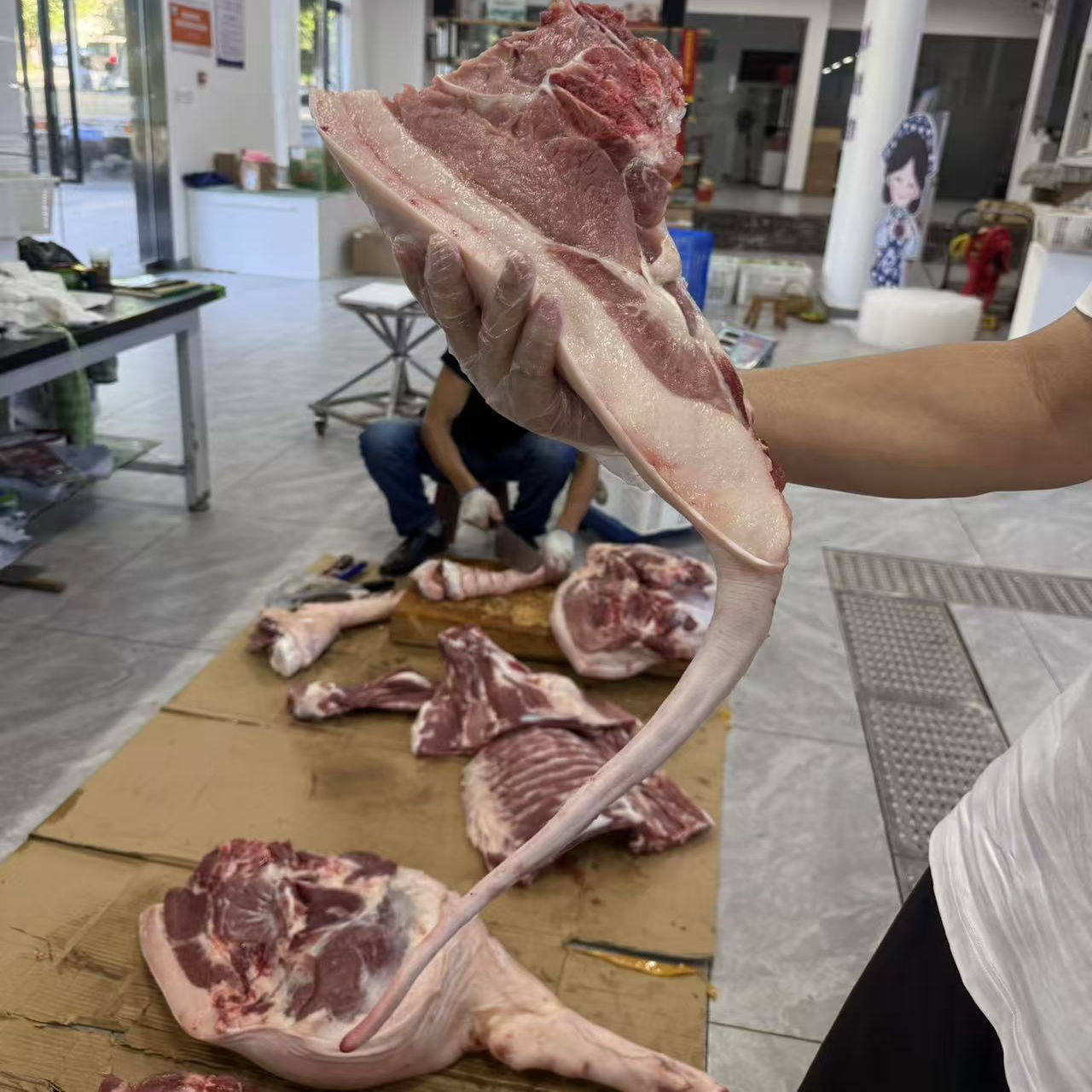 （各部位现场称）千岛湖农家自养土猪肉
