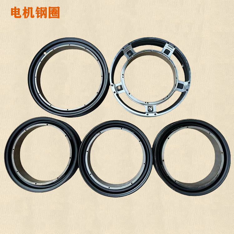 配套电动车电机配件钢圈铝圈铁圈后轮粘磁钢16寸14寸专用