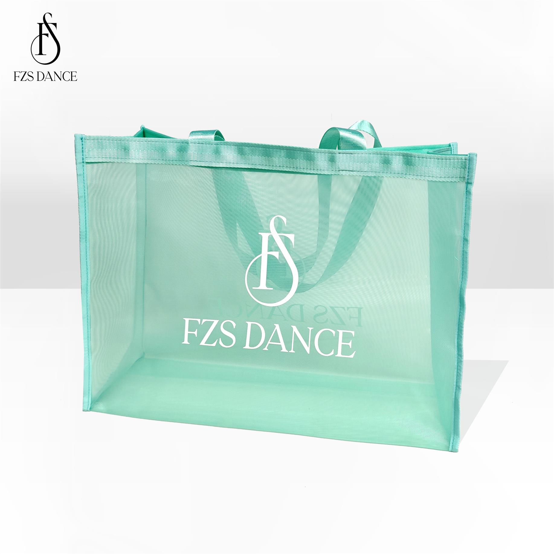 FZS DANCE 定制透明网纱手提包单肩包包舞服包